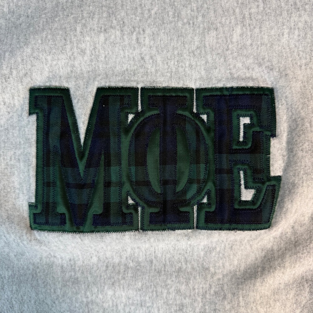 Vintage 90s Mu Phi Epsilon Crewneck Size Large Fraternity Collegiate Sweatshirt